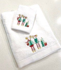 Personalised+Christmas+Mouse+Towel