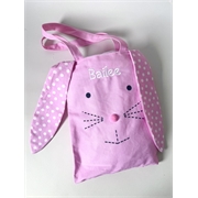 Personalised+Easter+Tote+Bag+Pink