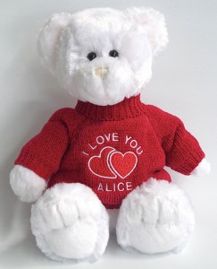 frankie snowflake red jumper valentines