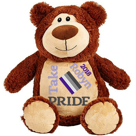 This+is+an+image+of+a+Brown+Teddy+Pride+Month+from+My+Teddy