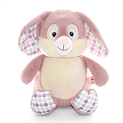 Personalised+pink+polka+bunny+Teddy+Bear+from+My+Teddy