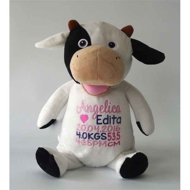 Cow - Birth Announcement - Girl