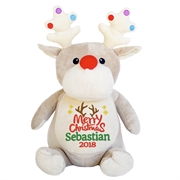 This+is+an+image+of+a+Reindeer+Personalised+Christmas+Teddy+from+My+Teddy