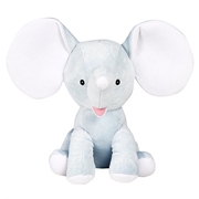 Light+Blue+Personalised+Elephant+