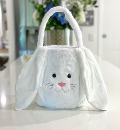 Easter Basket Fluffy White