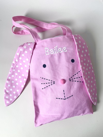 Easter Tote Bag Pink