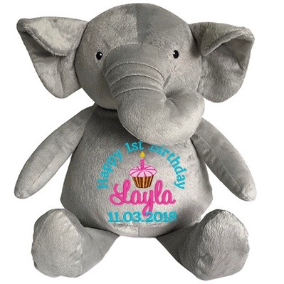 Elephant critter - 1st Birthday