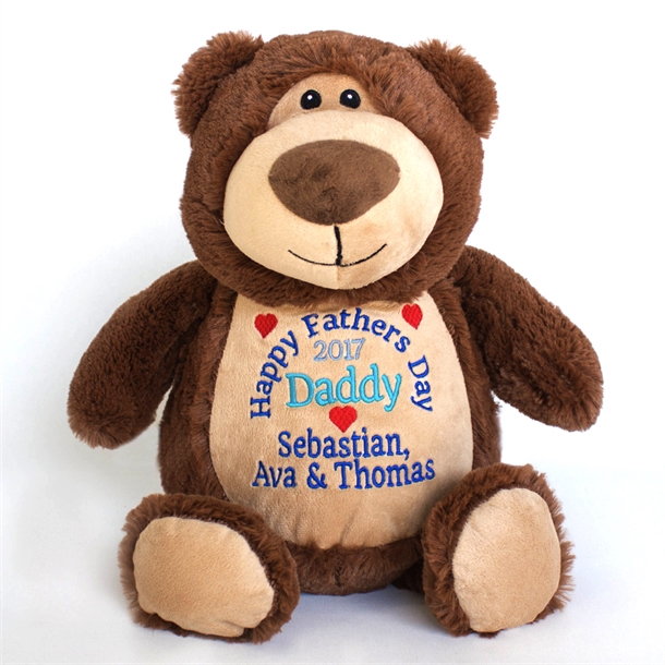 Fathers Day Teddy - Brown