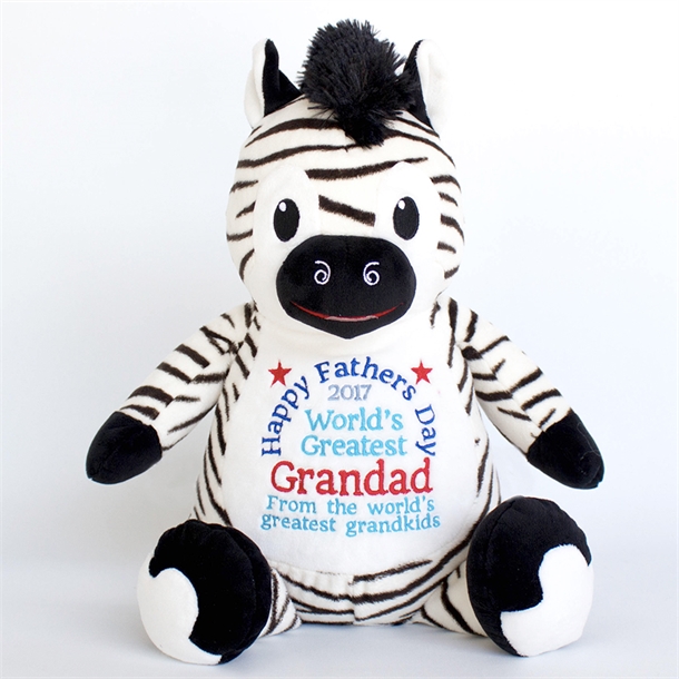 Fathers Day Zebra - Grandad