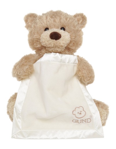 Brown Gund Teddy, Gund Peek a Boo