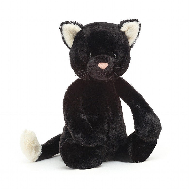 Jellycat Bashful Black Kitten 30cm