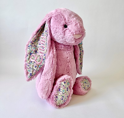 Jellycat Bashful Blossum Bunny Tulip Pink 50cm