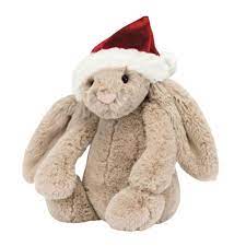 Jellycat Bashful Bunny - Christmas Bunny 30cm