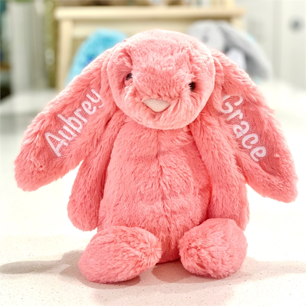 Jellycat Bashful Bunny - Coral 30cm