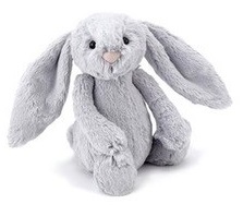 Jellycat Bashful Bunny - Silver 30cm