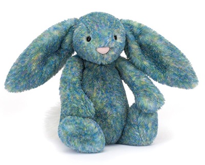 Jellycat Bashful Luxe Azure Bunny 30cm