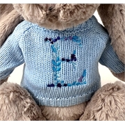 Blue+Personalised+Forest+Monogram+Jellycat+jumper+for+Bashful+Bunny