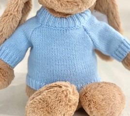 Blue+Jumper+for+Jellycat+bunny