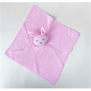 Knitted+bunny+soother+floral+personalised+-+ice+pink