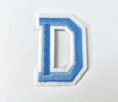 Letter Decal - Blue D