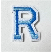 Blue+iron+on+letter+R+for+the+Jellycat+bunny+jumper