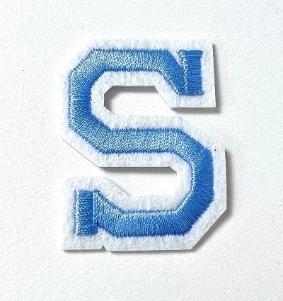Letter Decal - Blue S