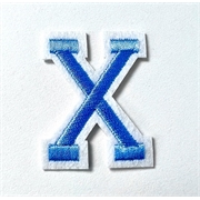Blue+iron+on+letter+X+for+the+Jellycat+bunny+jumper