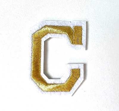 Letter Decal - Gold C