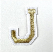 Gold+iron+on+letter+J+for+the+Jellycat+bunny+jumper
