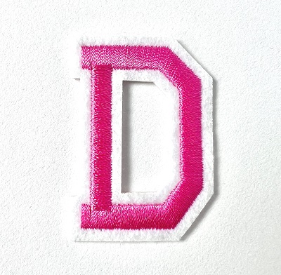 Letter Decal - Pink D