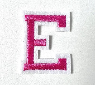 Letter Decal - Pink E