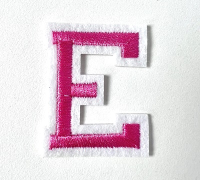Letter Decal - Pink E