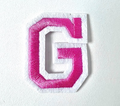 Letter Decal - Pink G