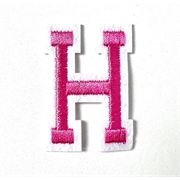 Pink+iron+on+letter+H+for+the+Jellycat+bunny+jumper