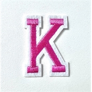 Pink+iron+on+letter+K+for+the+Jellycat+bunny+jumper