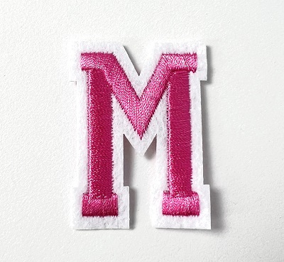 Letter Decal - Pink M