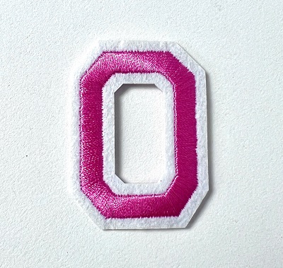 Letter Decal - Pink O
