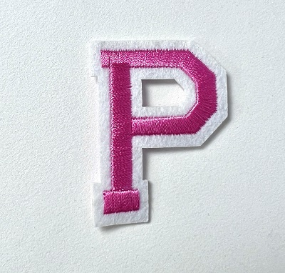 Letter Decal - Pink P