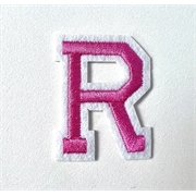 Pink+iron+on+letter+R+for+the+Jellycat+bunny+jumper