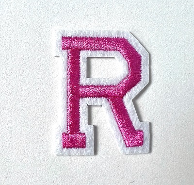 Letter Decal - Pink R