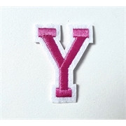 Pink+iron+on+letter+Y+for+the+Jellycat+bunny+jumper