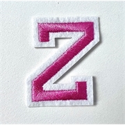 Pink+iron+on+letter+Z+for+the+Jellycat+bunny+jumper