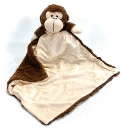 Monkey Snuggle Blanket