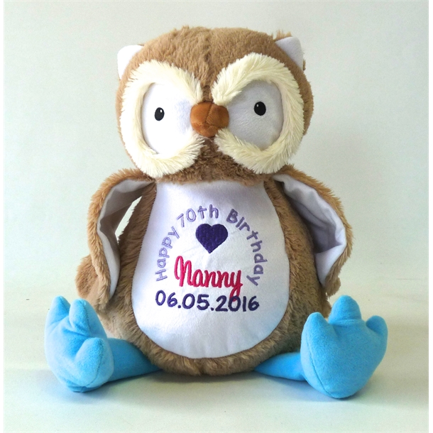 Owl Critter - 70th Birthday Gift
