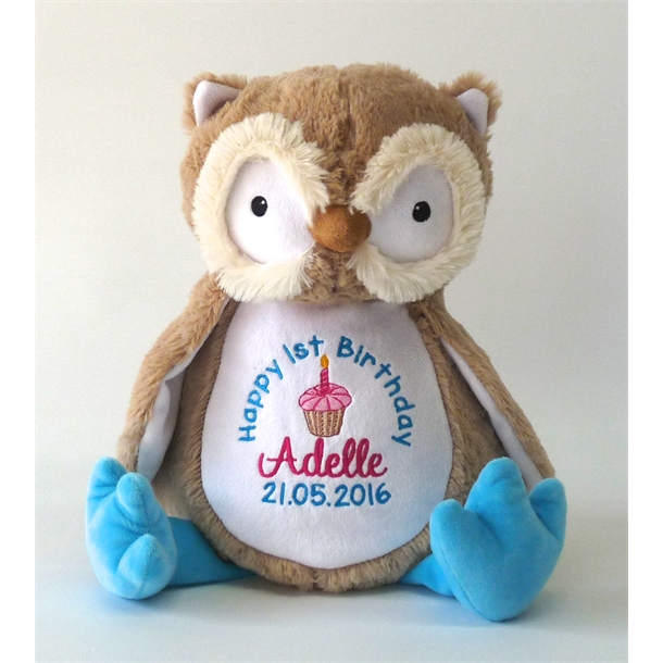 Owl Critter - First birthday
