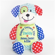 This+is+an+image+of+a+Patchwork+Dog+-+Special+Fathers+Day+Gift+from+My+Teddy