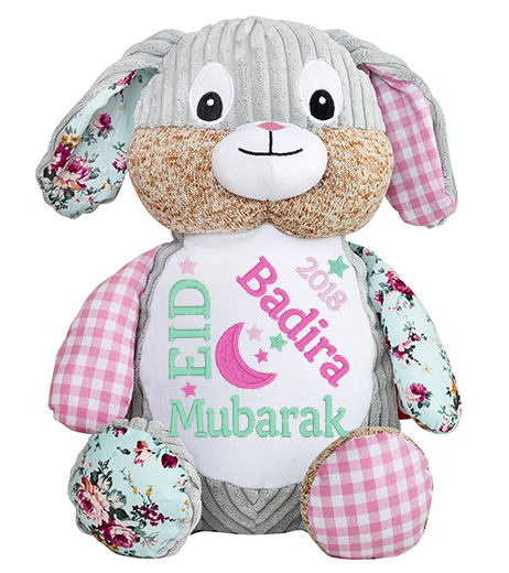 Patchwork bunny pink - Eid 1 Girl