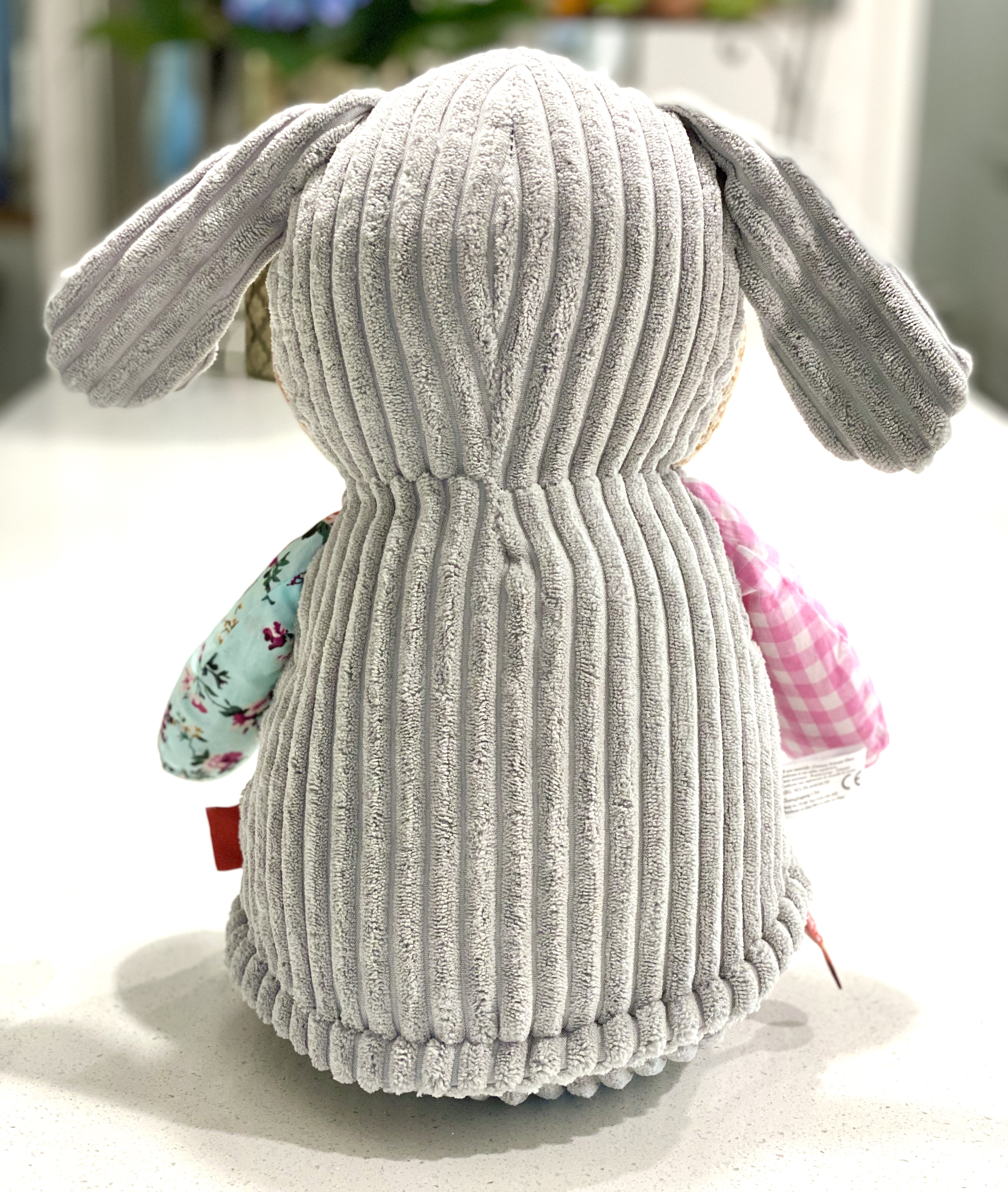 Pink Patchwork Bunny Teddy Bear MyTeddy Easter Kid Gifts