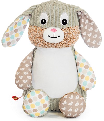 Patchwork bunny springtime