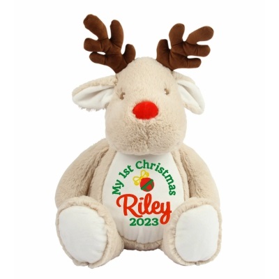 Personalised Christmas Reindeer Blitzen xmas 1